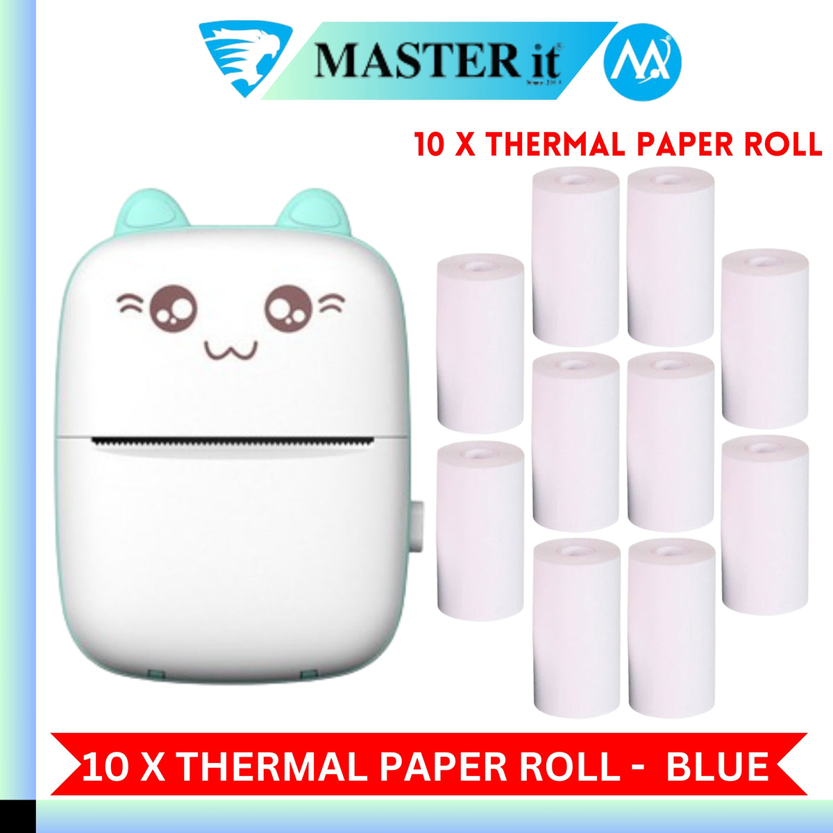 Pocket Inkless Mini Printer 15 X Sticky Paper Roll And 15 X Thermal Paper Roll Thermal Portable Bluetooth Wireless Mini Ratings 1271185 Answered Questions