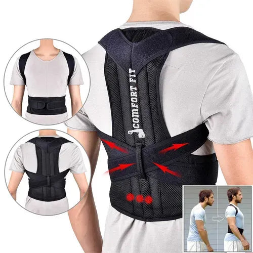 Posture belt, Back support belt, Back Pain Relief Shoulder Back Support Belt
