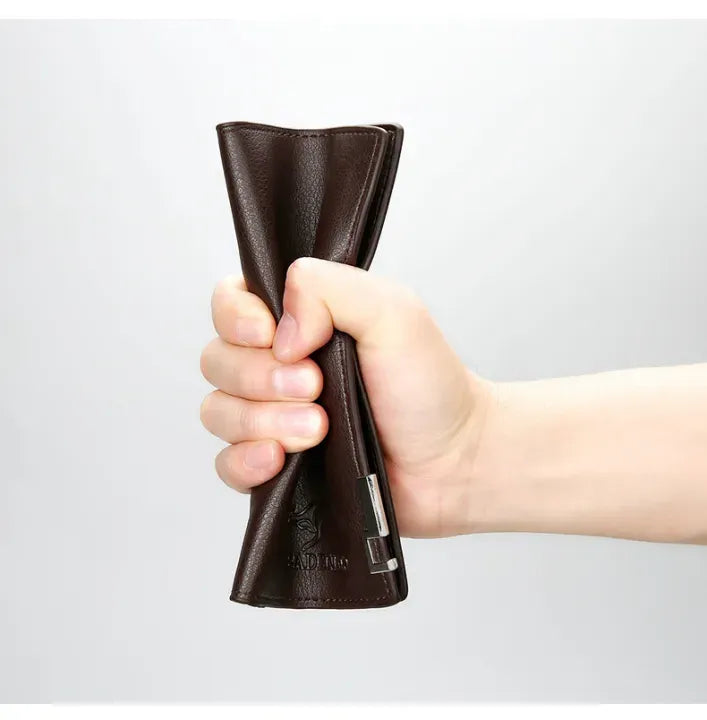 Ultra Slim Long Purse Wallet for Men