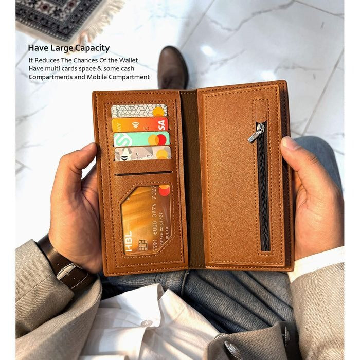 Signature Long Wallet – Premium Men’s Edition